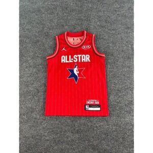 Nike Giannis Antetokounmpo Jersey Youth Boy Small Red All Star NBA Swingman 2020